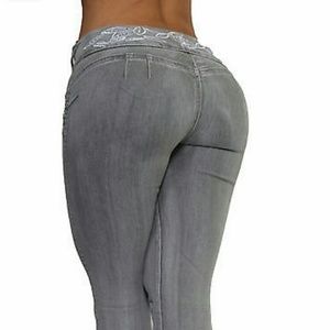 Colombian Design Push Up Levanta Cola Sexy Jeans.
